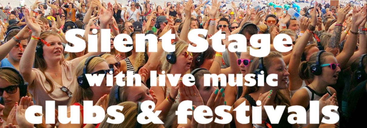 silent stage voor clubs en festivals live muziek