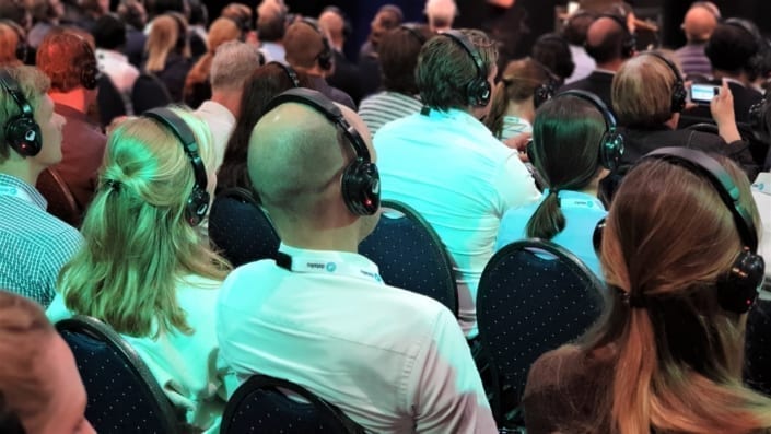 big data expo koptelefoon sessies met aandacht