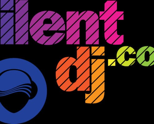 SilentDJ.com - silent disco logo - silentdj-com-color options